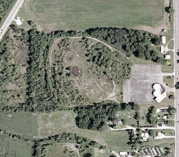 Denniston Drive-In Theatre - Aerial